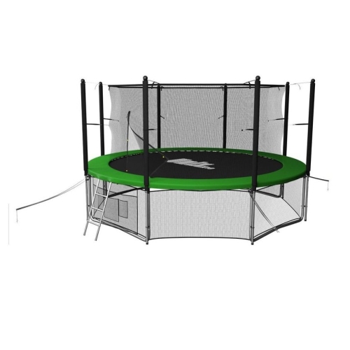 Батут Unix Line Classic 12ft inside (синий/зеленый)