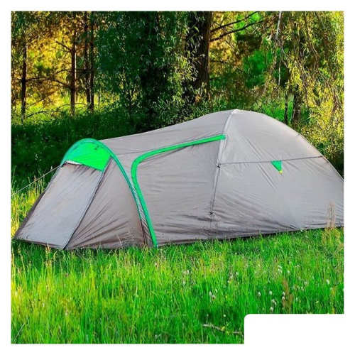 Треккинговая палатка Calviano Acamper Monsun 4 (серый)