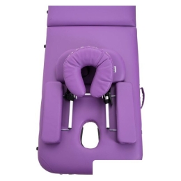 Массажный стол Atlas Sport складной 2-с деревянный 70 см (фиолетовый) 9965102