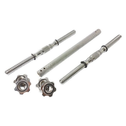 Набор гантельных грифов AMETIST с соединительным коннектором 40см (d25мм) металл 2039587191427