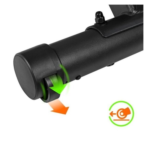 Эллиптический тренажер Alpin Sante X-172 (белый, с сиденьем)