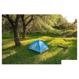 Треккинговая палатка Calviano Acamper Domepack 4 (синий) 8794351