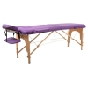Массажный стол Atlas Sport складной 2-с деревянный 70 см (фиолетовый)