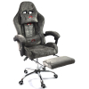 Вибромассажное кресло Calviano Amarone dark grey plush
