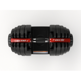 Гантель со ступенчатой регулировкой UNIX Fit 24 кг