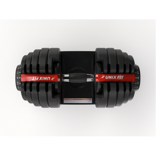 Гантель со ступенчатой регулировкой UNIX Fit 24 кг