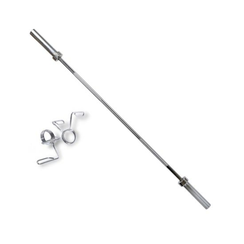 86” Прямой гриф 2200 мм / диаметр 50 мм/ со стальными втулками, хват 29 мм, замки в комплекте