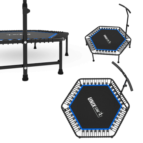 Батут спортивный UNIX Line FITNESS Blue (125 см)