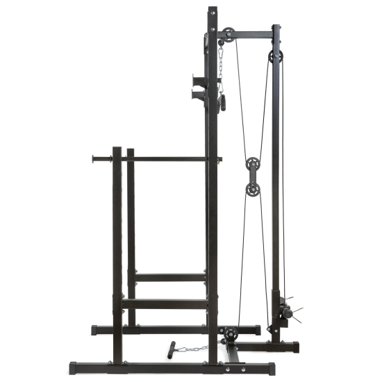 Стойка для полуприседаний с верхним и нижним блоком VictoryFit VF-B2017