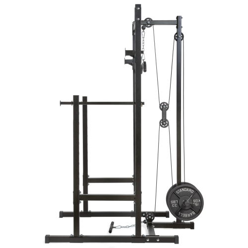 Стойка для полуприседаний с верхним и нижним блоком VictoryFit VF-B2017