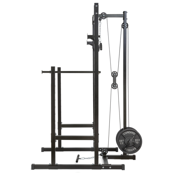 Стойка для полуприседаний с верхним и нижним блоком VictoryFit VF-B2017