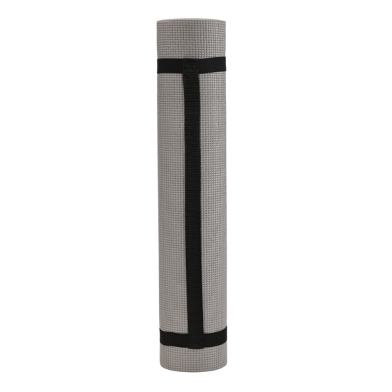Коврик для фитнеса и йоги YM03-PVCYO-Grey 173 х 61 х 0,6 см