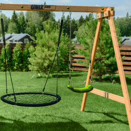 Детский игровой комплекс UNIX Line (6 in 1) Light Green