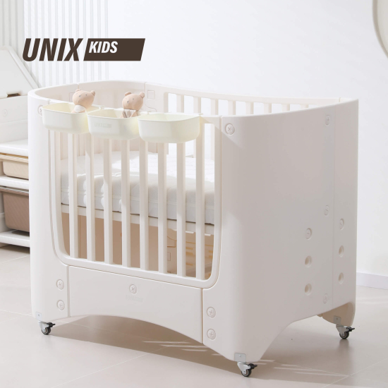 Детская кроватка UNIX Kids Premium / Премиум белый