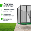 Батут UNIX Line Simple 6 ft (183 см) с внешней защитной сеткой, цветной