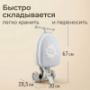 Самокат UNIX Kids Backpack Ocean / Океан с рюкзаком серый