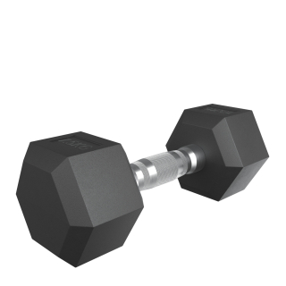 Гантель гексагональная UNIX Fit обрезиненная 7,5 кг, 2 шт.