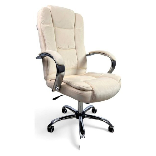 Офисное кресло Calviano Bravo (бежевый велюр)