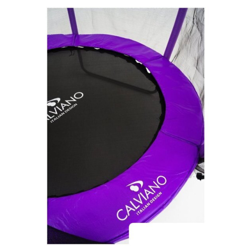 Батут Calviano Outside Master Purple 140 см - 4.5ft (внешняя сетка, без лестницы)