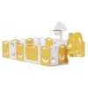 Игровой манеж UNIX kids SUPREME Music 200x240 Yellow