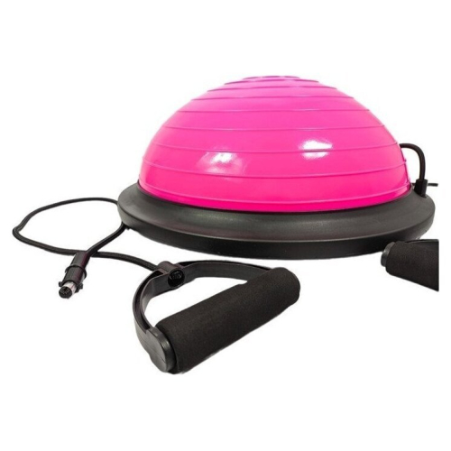 Балансир AMETIST Bosu Ball (розовый)