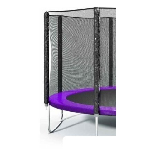 Батут Atlas Sport 435 см - 14ft Basic (с лестницей, внешняя сетка, сливовый)