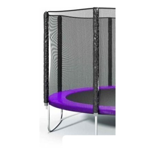 Батут Atlas Sport 435 см - 14ft Basic (с лестницей, внешняя сетка, сливовый)