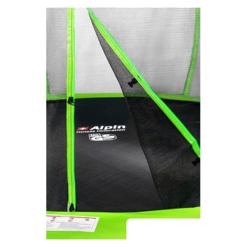 Батут Alpin Sky 12ft - 374 см с защитной сеткой и лестницей