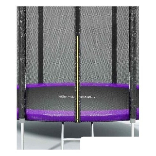 Батут Atlas Sport 435 см - 14ft Basic (с лестницей, внешняя сетка, сливовый)