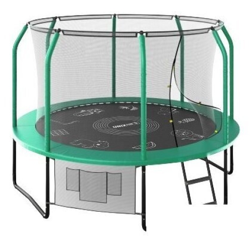 Батут Unix Line Supreme Game 10ft (зеленый)