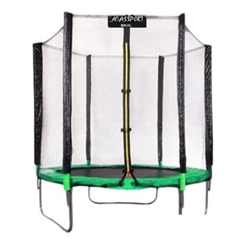 Батут Atlas Sport 183 см - 6ft (внешняя сетка, зеленый)