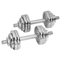 Набор гантелей с соединительным грифом  Alpin DB-20кг 8180189
