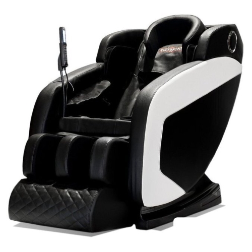 Массажное кресло VictoryFit VF-M11 (черный/белый)