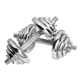 Набор гантелей с соединительным грифом  Alpin DB-20кг 8180189