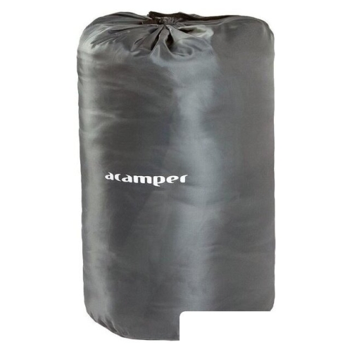 Спальный мешок Acamper Bergen 300г/м2 (правая молния, серый/голубой)