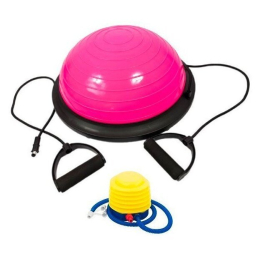 Балансир AMETIST Bosu Ball (розовый) 10412151