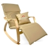 Кресло-качалка Calviano Comfort 1 (светло-бежевый PU)