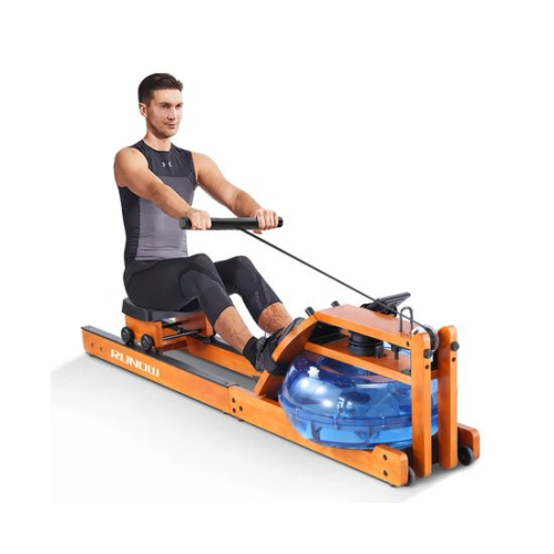 Гребной тренажер DFC RUNOW Golden Wood