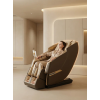 Массажное кресло Meridien, HOKKAIDO, коричневое с бежевым