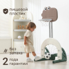 Баскетбольная стойка UNIX Kids Dino / Дино зеленый