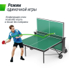 Теннисный стол UNIX Line Compact indoor 18mm MDF (Green)