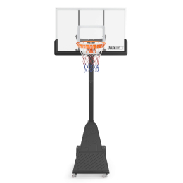 Баскетбольная стойка UNIX Line B-Stand-TG PRO 54"x32" (140 х 82 см) R45 H230-305 см