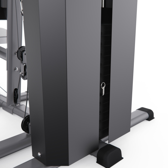 Многофункциональный силовой тренажер DFC Home Gym D70204 / стек 80 кг