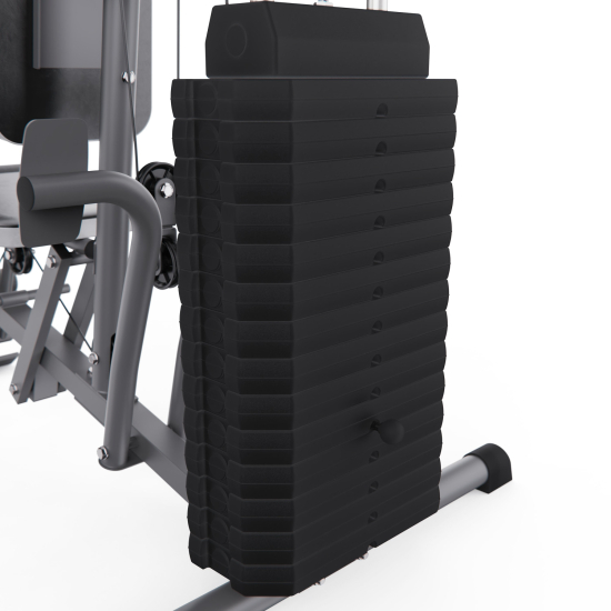 Многофункциональный силовой тренажер DFC Home Gym D70137 / стек 68 кг