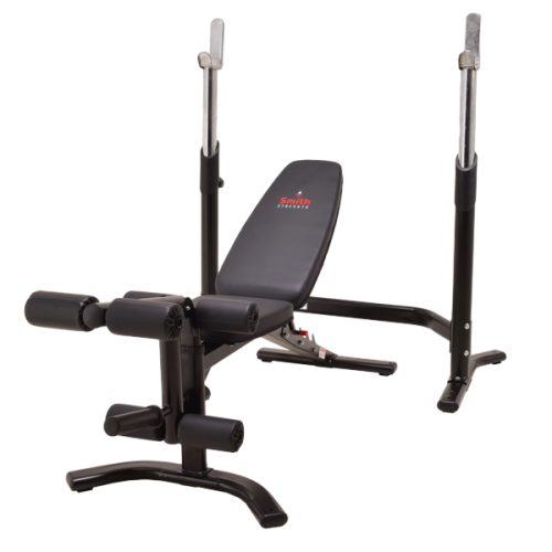 Многофункциональная силовая скамья со стойками под штангу Smith Сила (Strength) WB270