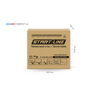 Стол теннисный Compact LX Black