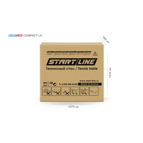 Стол теннисный Compact LX Black