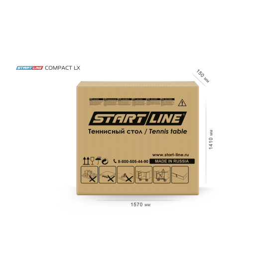 Стол теннисный Compact LX Black
