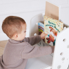 Стол трансформер детский 3 в 1 UNIX Kids со стульчиком серый