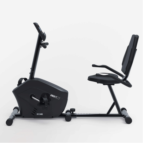 Горизонтальный велотренажер UNIX Fit BR-340E Compact